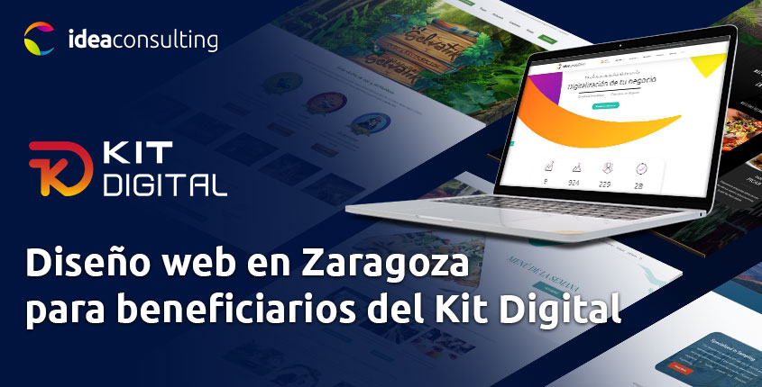 Diseño web en Zaragoza para beneficiarios del Kit Digital