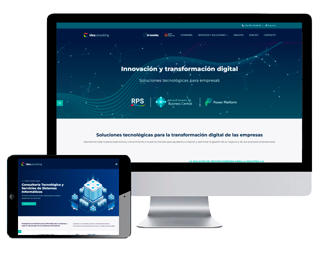 Nueva versión web de Idea Consulting